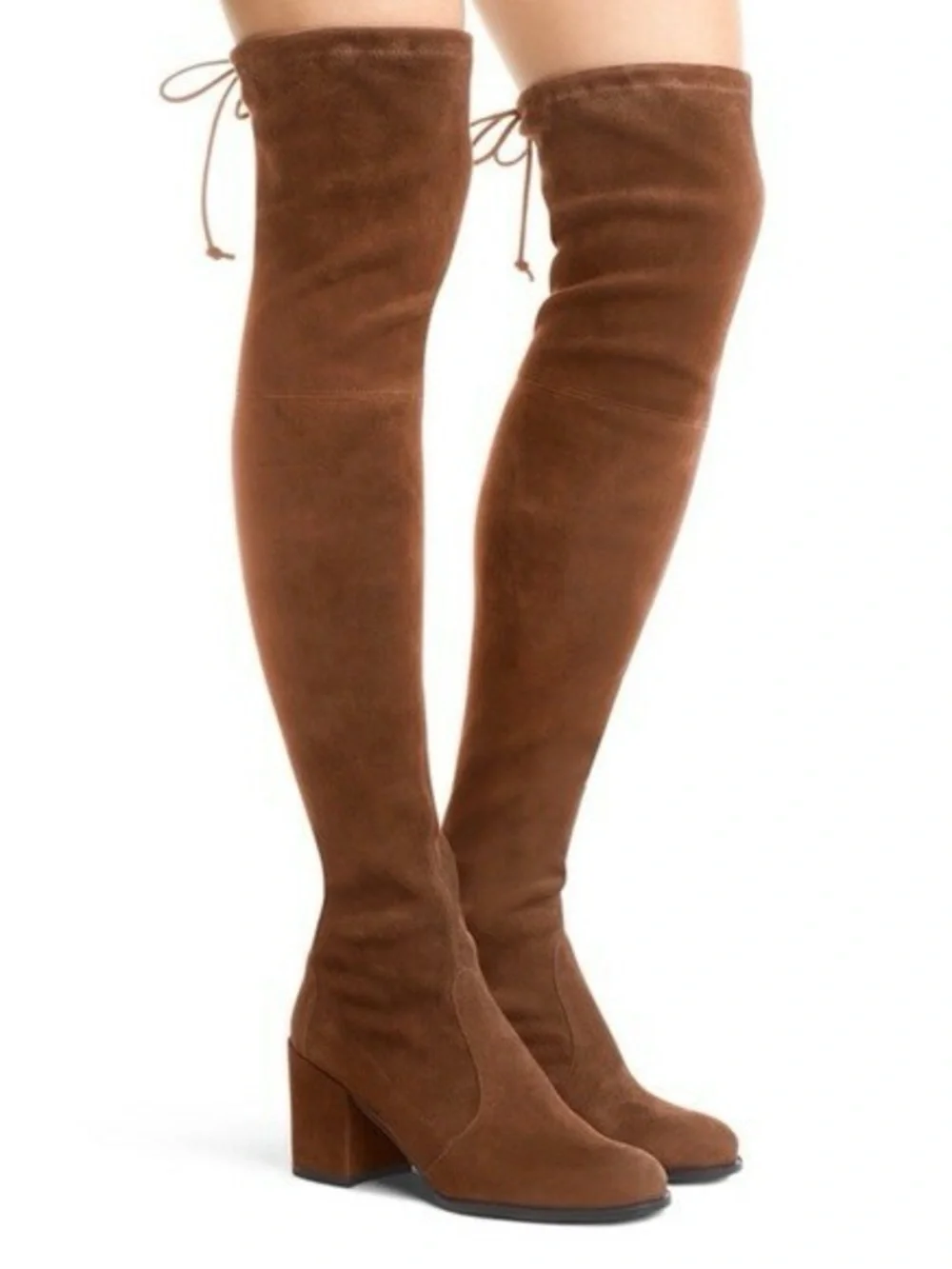 Stuart Weitzman Tieland Suede Over The Knee Boots